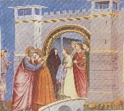 GIOTTO di Bondone Meeting at the Golden Gate china oil painting artist